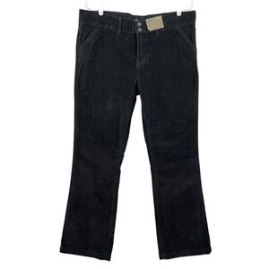Thereabouts Girls Stretch Black Corduroy Flare Pants 20.5 Adjustable Waist NWT